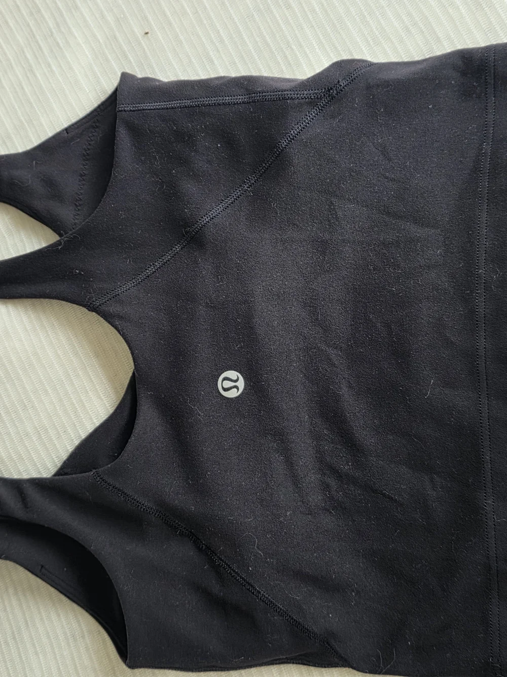 lululemon athletica Black Racerback Sports Bra Tank